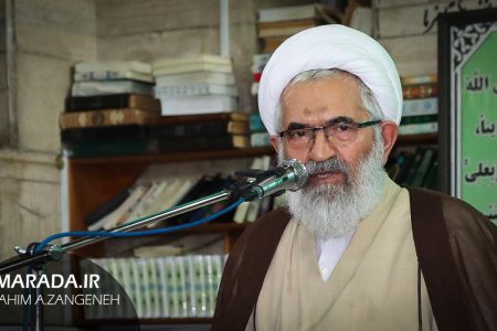 سخنرانی بصیرت افزای آیت الله معلمی در مسجد جامع تنکابن