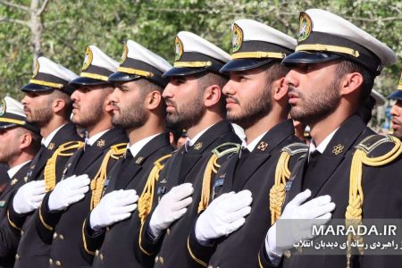 رژه نیروهای مسلح استان مازندران در روز ارتش ۱۴۰۳